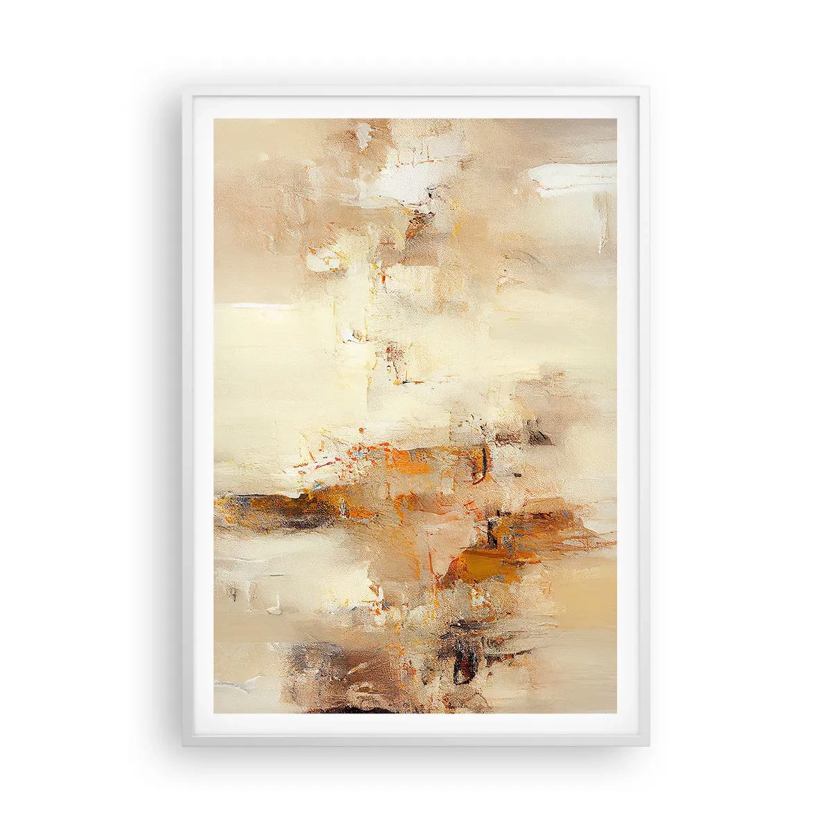 Poster in een witte lijst - Ziel van Amber - 70x100 cm