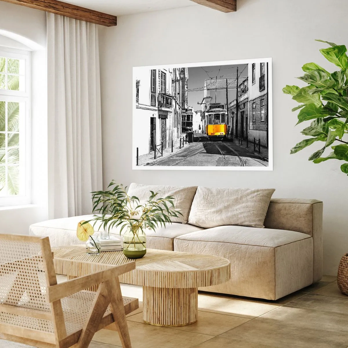 Poster - De geest van Lissabon - 100x70 cm