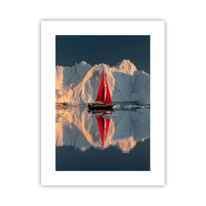 Poster - Aan de rand van de wereld - 30x40 cm
