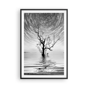 Poster in een zwarte lijst - Een symfonie van de natuur - 61x91 cm