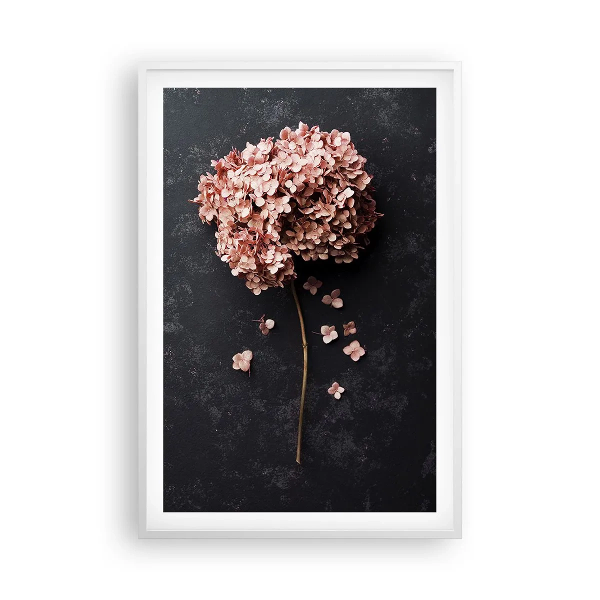 Poster in een witte lijst - Een echt romantisch teken - 61x91 cm