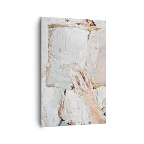 Schilderen op canvas - In een andere wereld - 80x120 cm