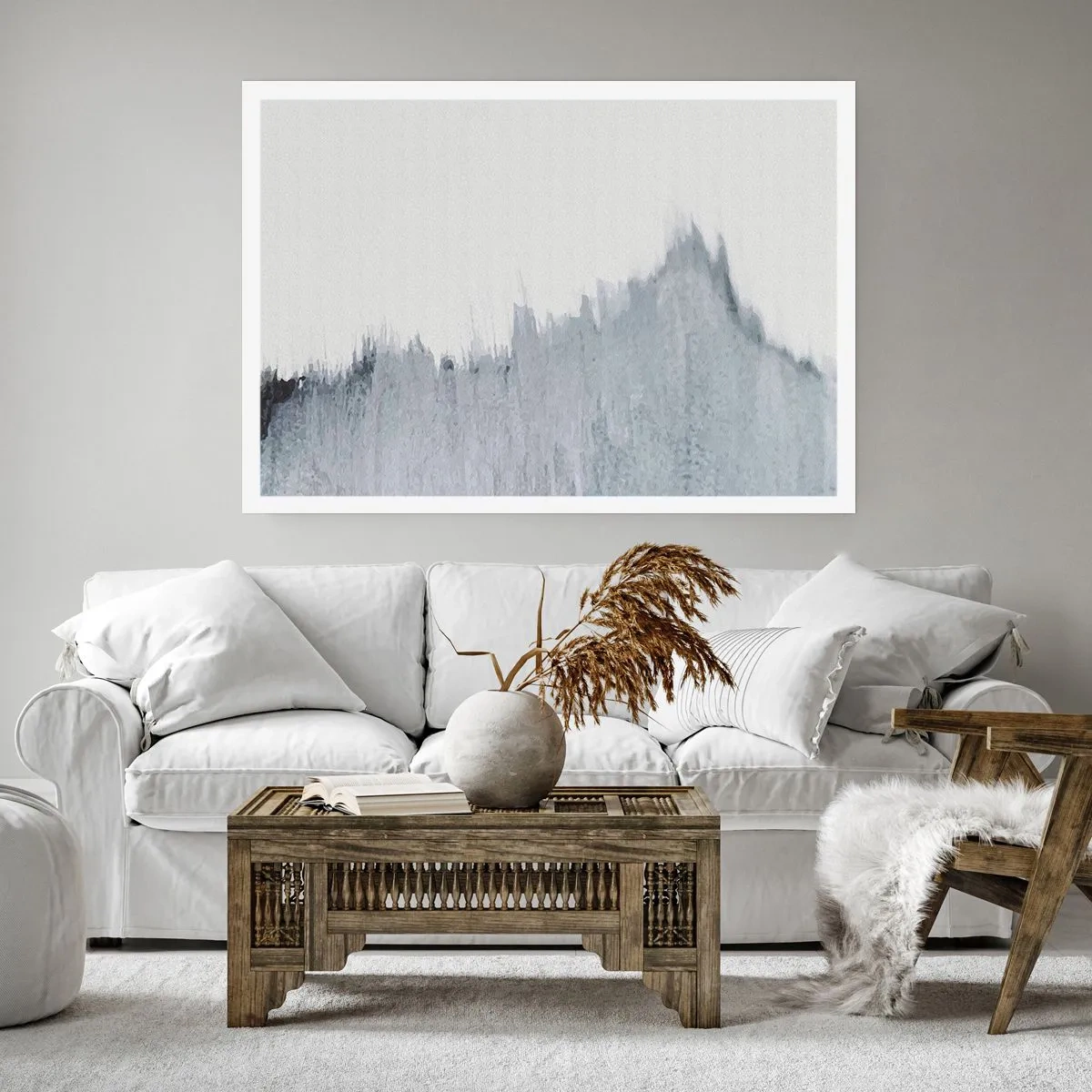 Poster - Mysterieuze tekst - 50x40 cm