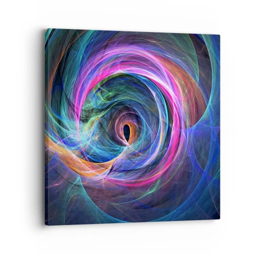 Schilderen op canvas - Waar breng je me heen? - 30x30 cm