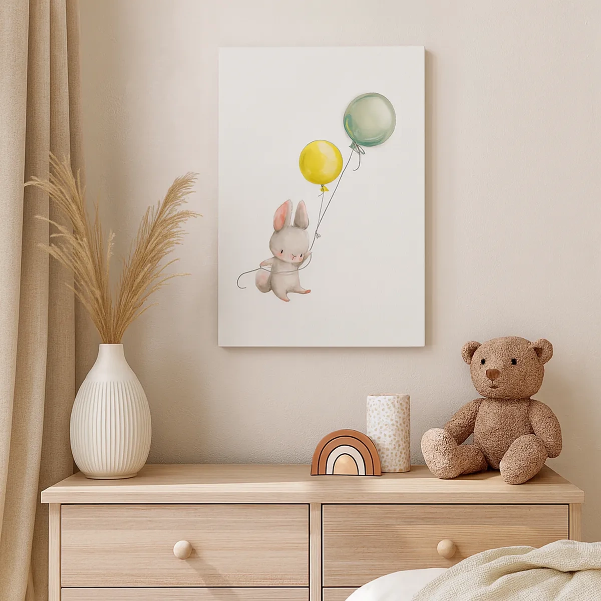 Schilderen op canvas - Ik ga ook vliegen! - 50x70 cm