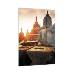 Schilderen op glas - Weer van grote wijsheid - 50x70 cm