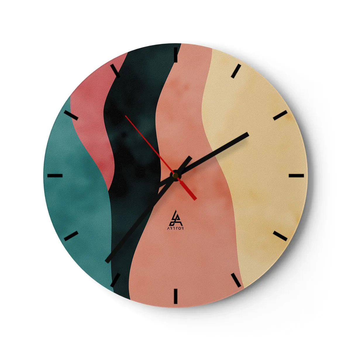 Wandklok - Klok - Conforme non-conformiteit - 40x40 cm