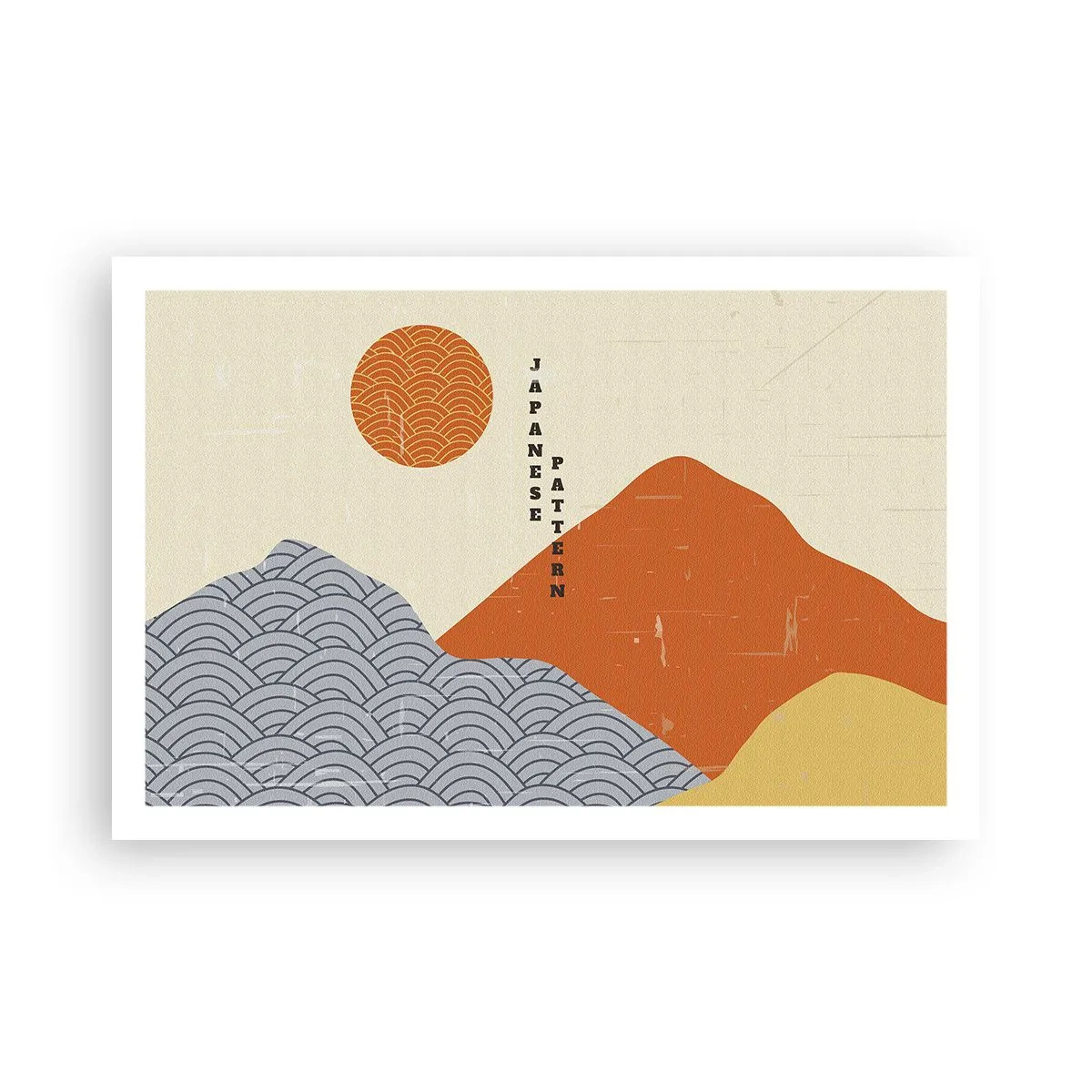 Poster - In de Japanse spirit - 91x61 cm