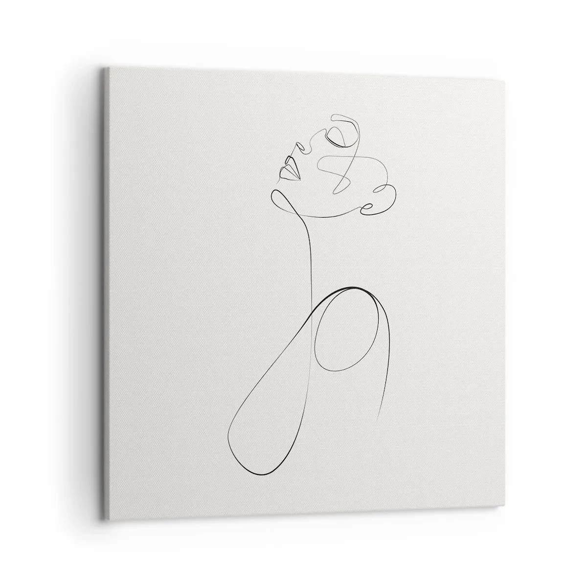 Schilderen op canvas - Loopt in dromen - 50x50 cm