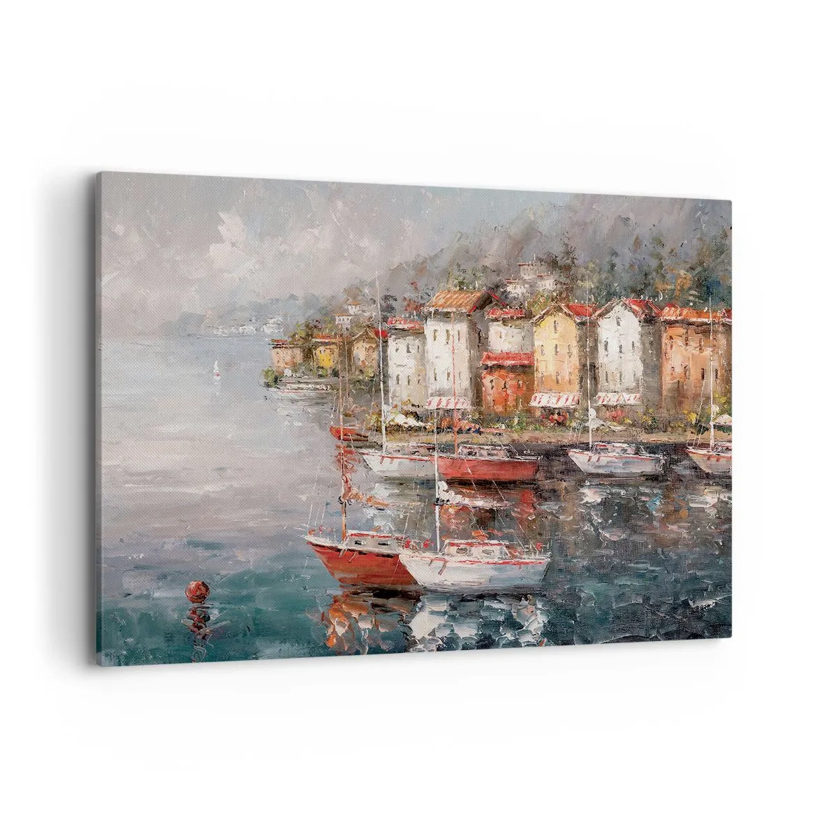 Schilderen op canvas - Romantisch toevluchtsoord - 120x80 cm
