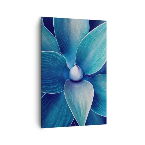 Schilderen op canvas - Blauw uit de lucht - 80x120 cm