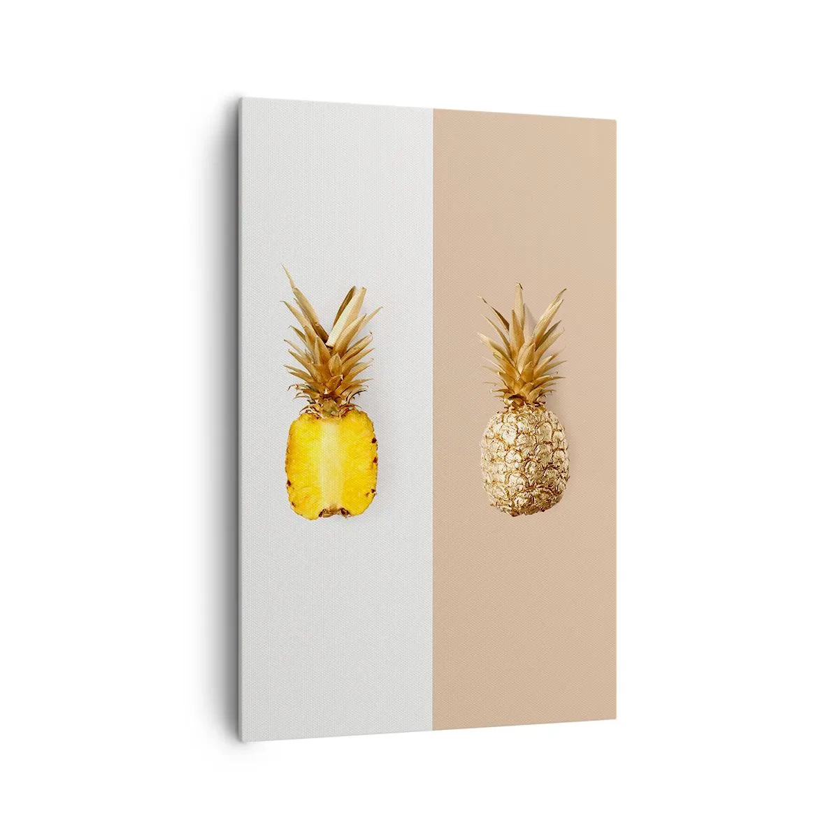 Schilderen op canvas - Ananas voor ons - 80x120 cm