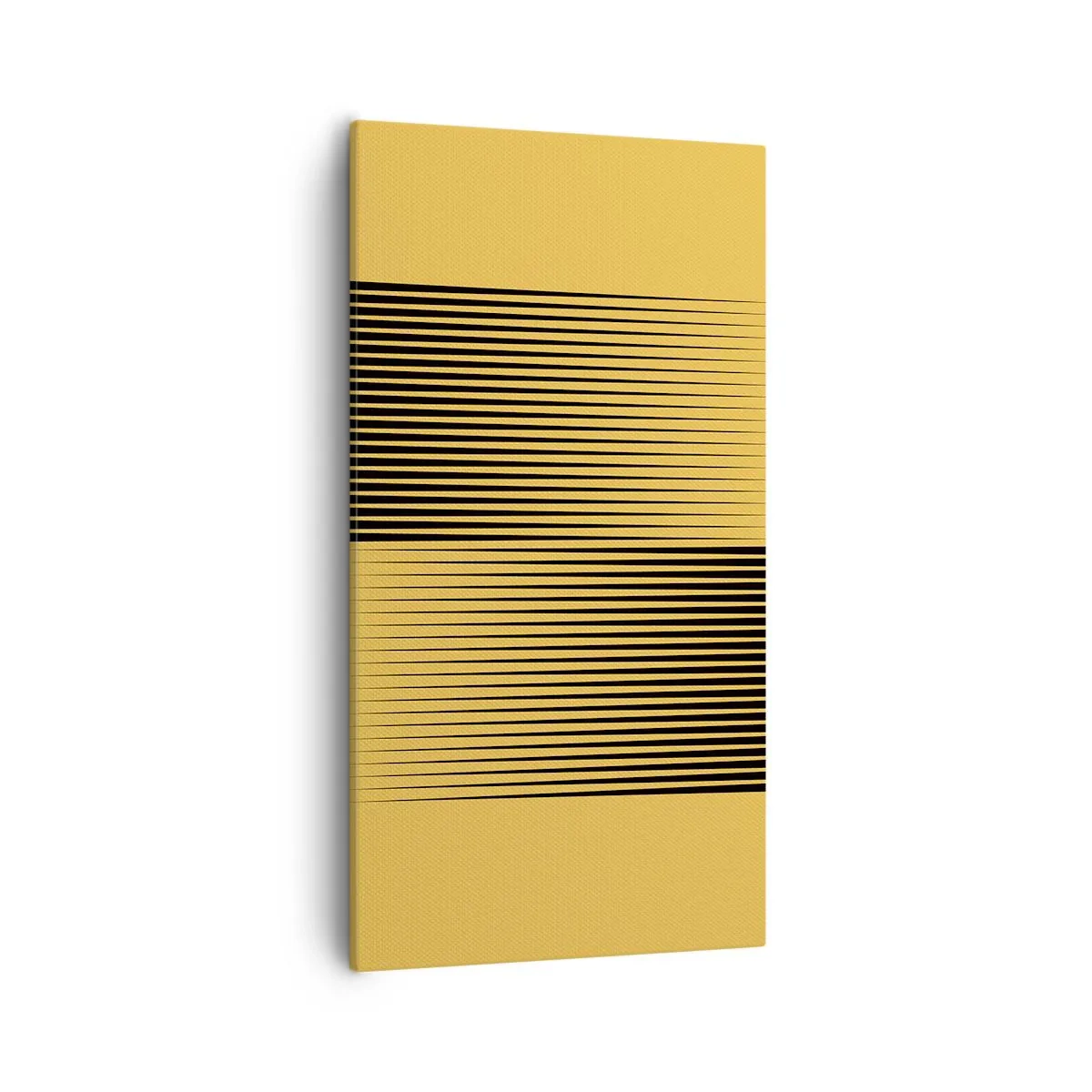 Schilderen op canvas - Vierkant van tegenpolen - 55x100 cm