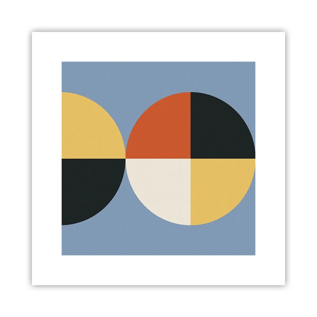 Poster - Kijk en tel - 30x30 cm