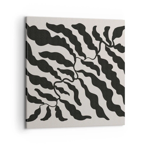 Schilderen op canvas - Natuur van een vierkant - 60x60 cm