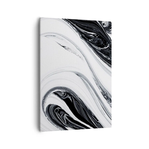 Schilderen op canvas - Een combinatie van tegenstellingen - 50x70 cm
