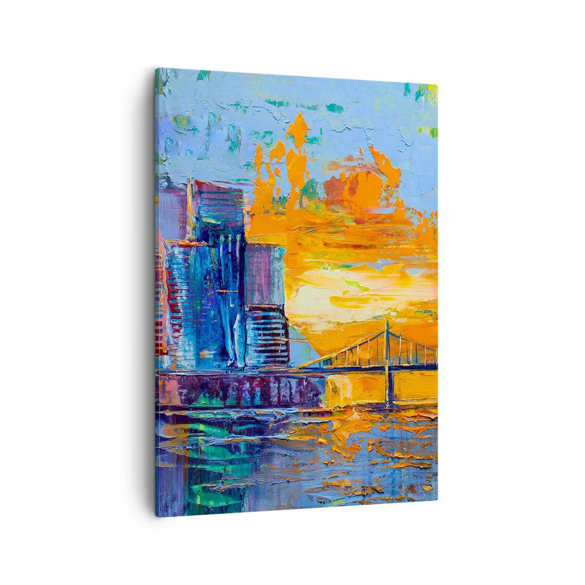 Schilderen op canvas - Cultuur en natuur - 50x70 cm
