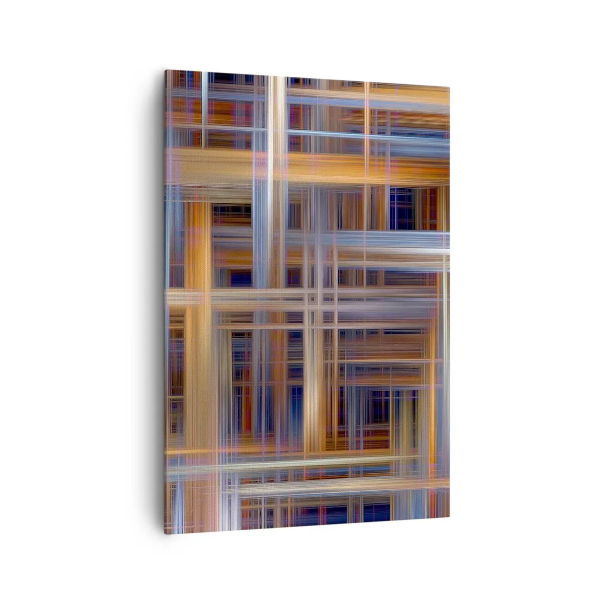 Schilderen op canvas - Geweven van licht - 70x100 cm