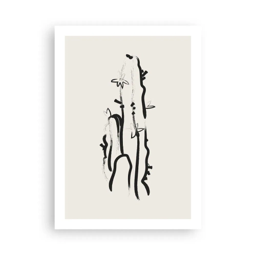 Poster - Bloeiend kruid - 50x70 cm
