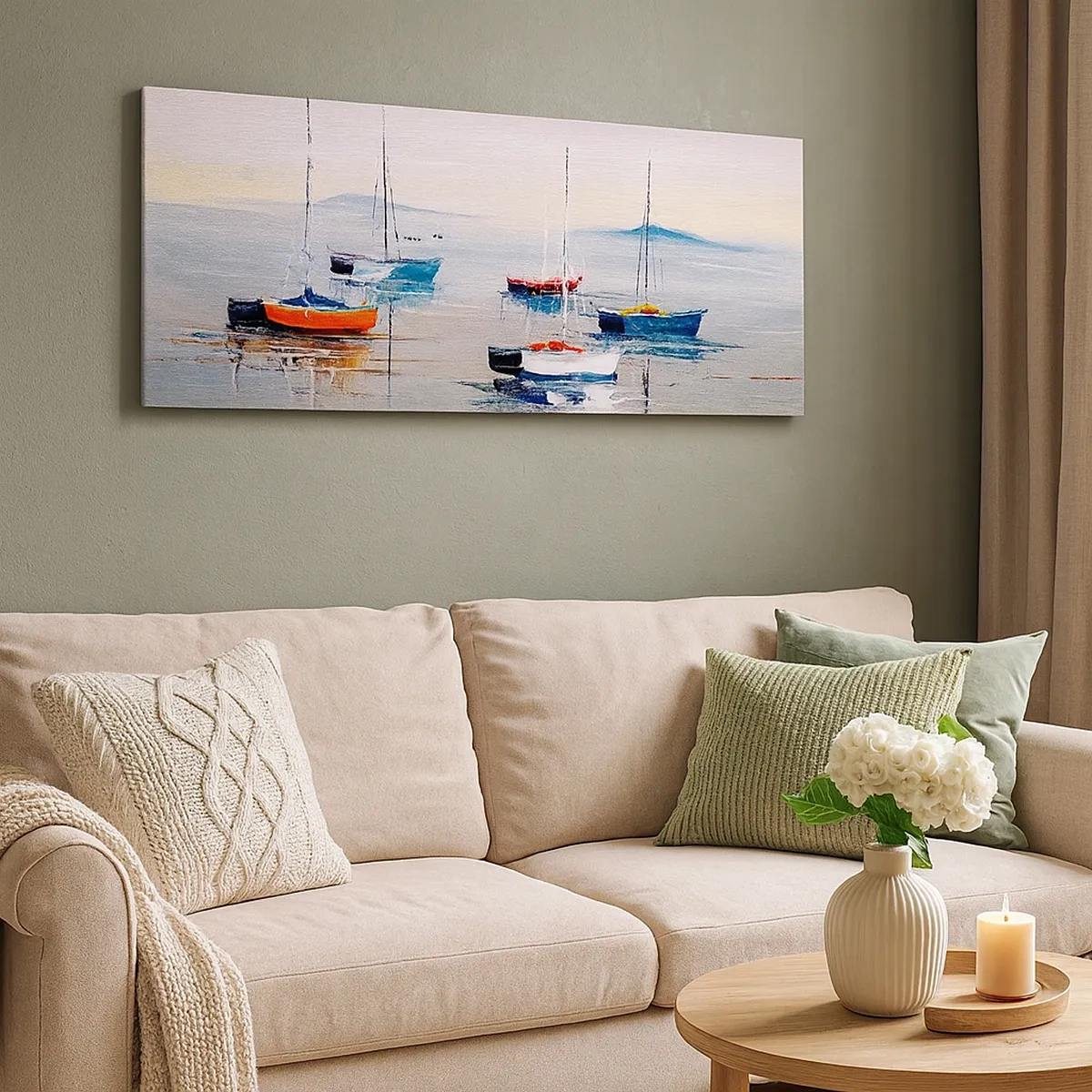 Schilderen op canvas - Een welverdiende rust - 30x30 cm