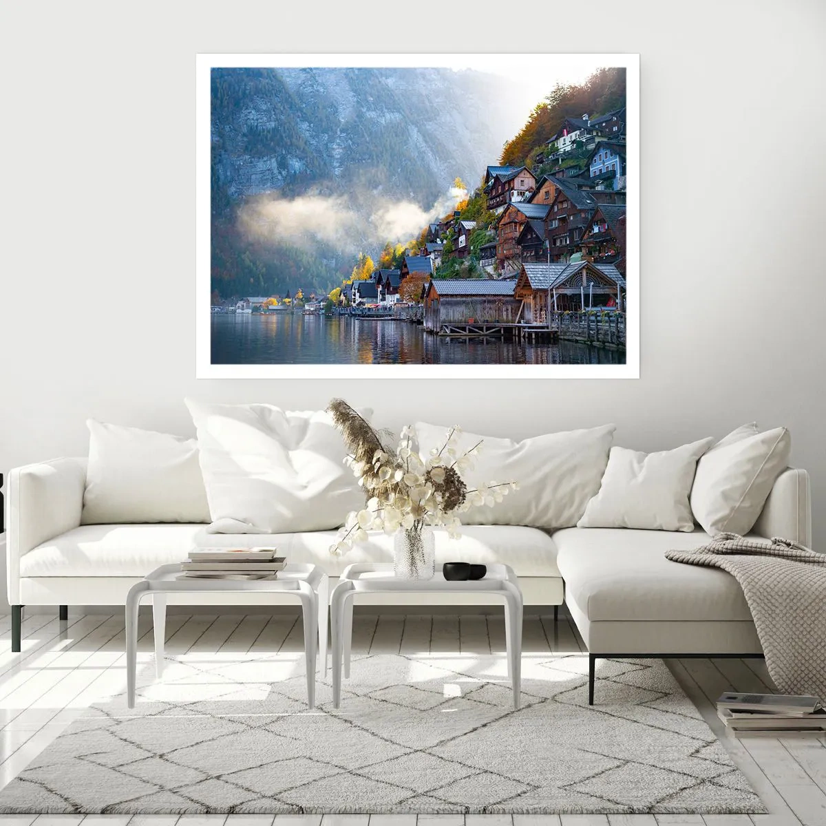 Poster - Alpine sfeer - 91x61 cm