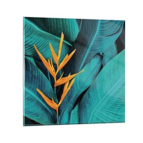 Schilderen op glas - Eden bloem - 30x30 cm