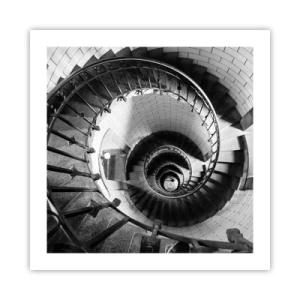 Poster - Hoger en hoger - 50x50 cm