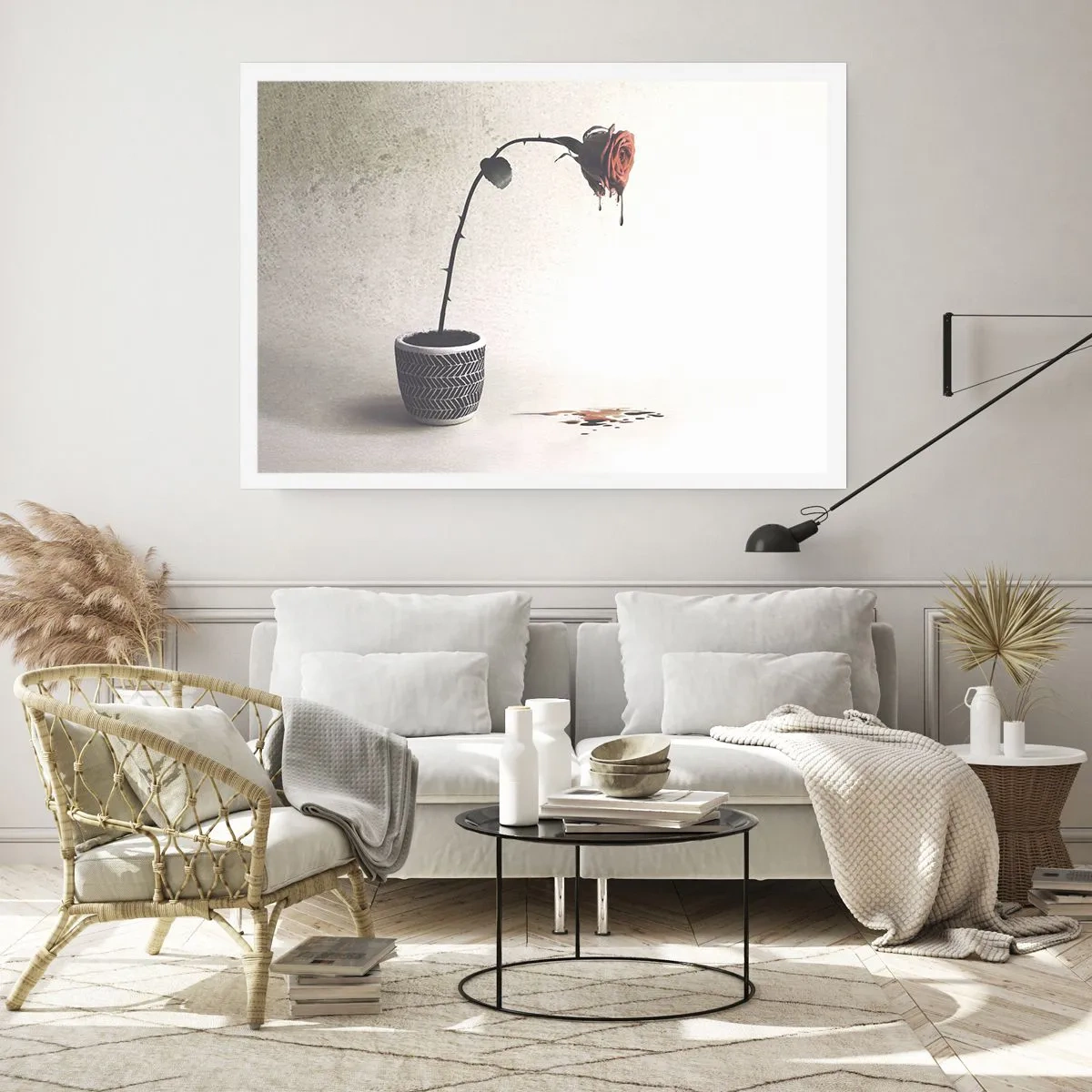 Poster - Rosa dolorosa - 100x70 cm
