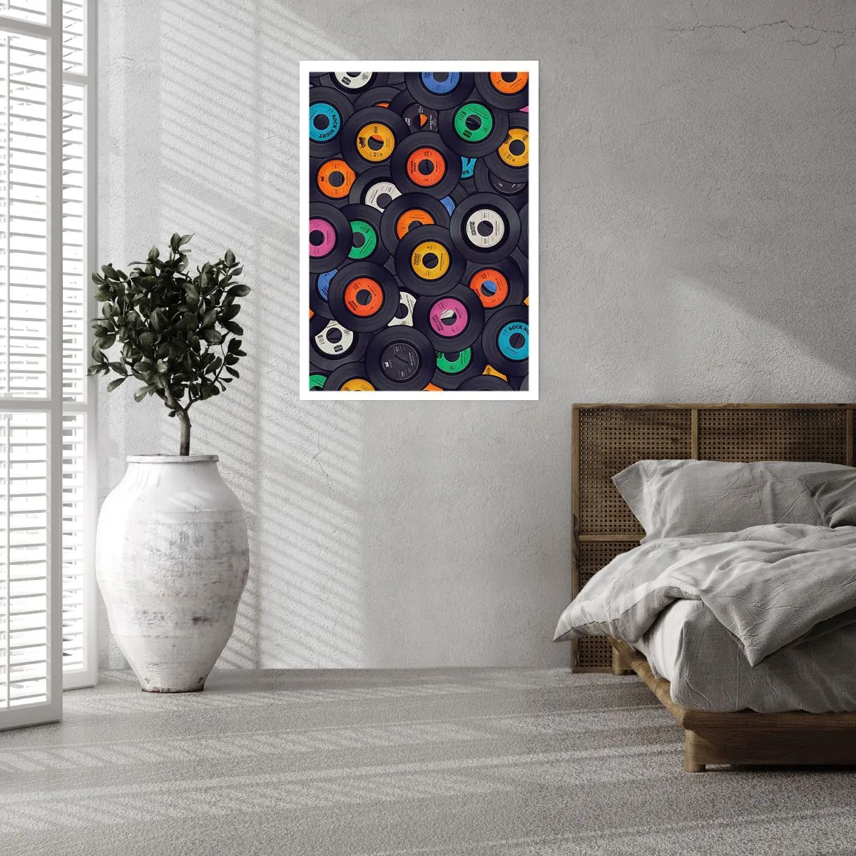 Poster - De kleuren van de klassiekers - 40x50 cm