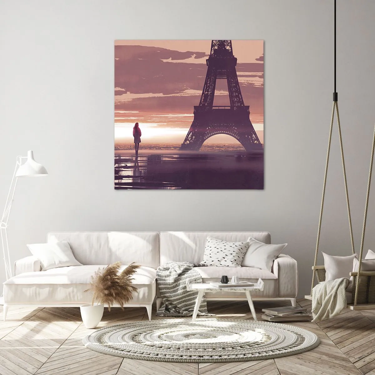 Schilderen op canvas - Slechts twee van hen - 50x50 cm