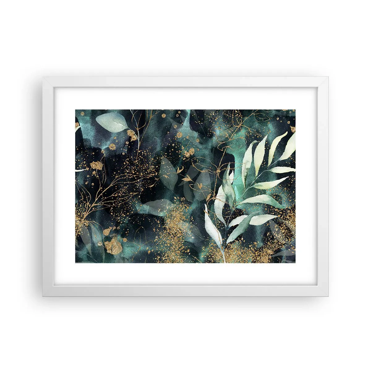 Poster in een witte lijst - Magische tuin - 40x30 cm