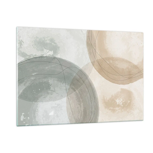 Schilderen op glas - Indringende werelden - 120x80 cm