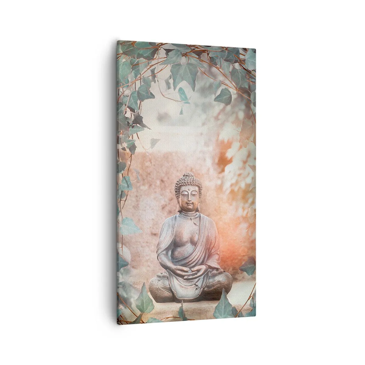 Schilderen op canvas - Vreugdevolle harmonie - 55x100 cm