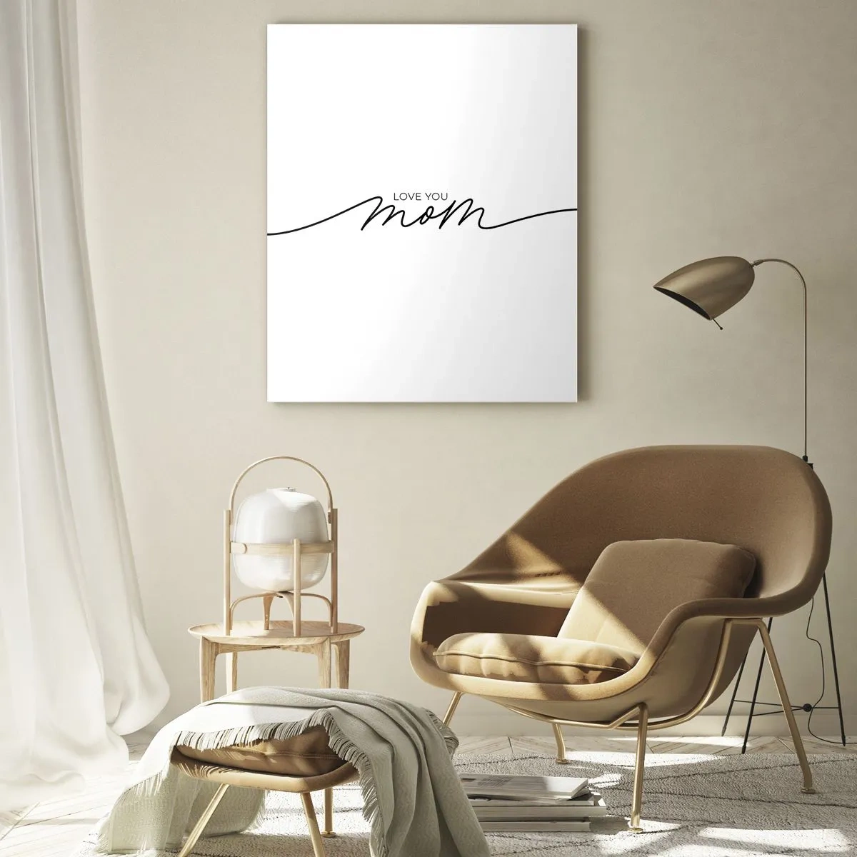 Schilderen op glas - Grote emotie - 80x120 cm