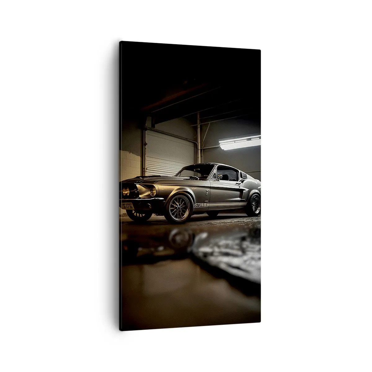 Schilderen op canvas - Terug naar het verleden - 55x100 cm