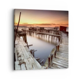 Schilderen op canvas - Authentiek, geen toeristendummy? - 40x40 cm