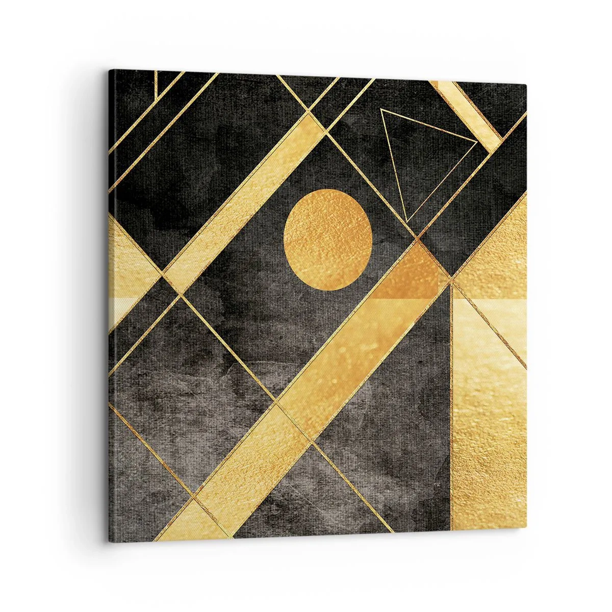 Schilderen op canvas - De zon van de woestijn - 60x60 cm