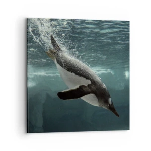 Schilderen op canvas - Welkom in mijn wereld - 70x70 cm