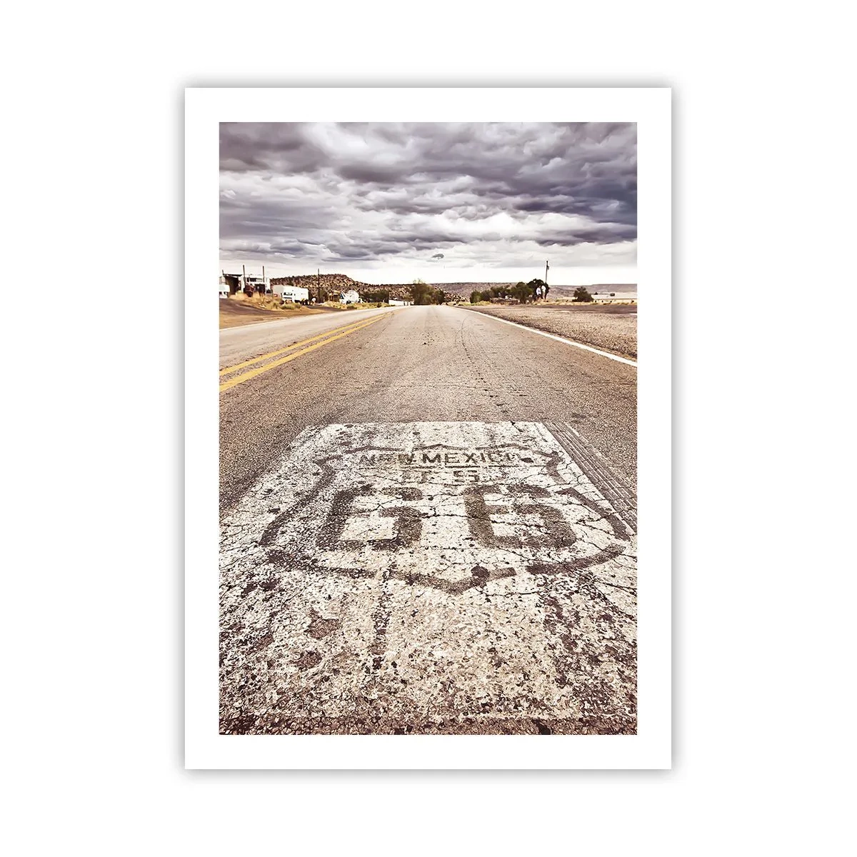 Poster - Mother Road - een Amerikaanse legende - 50x70 cm