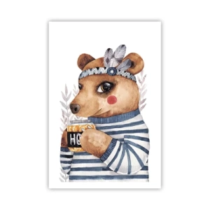 Poster - Zoete beer - 61x91 cm