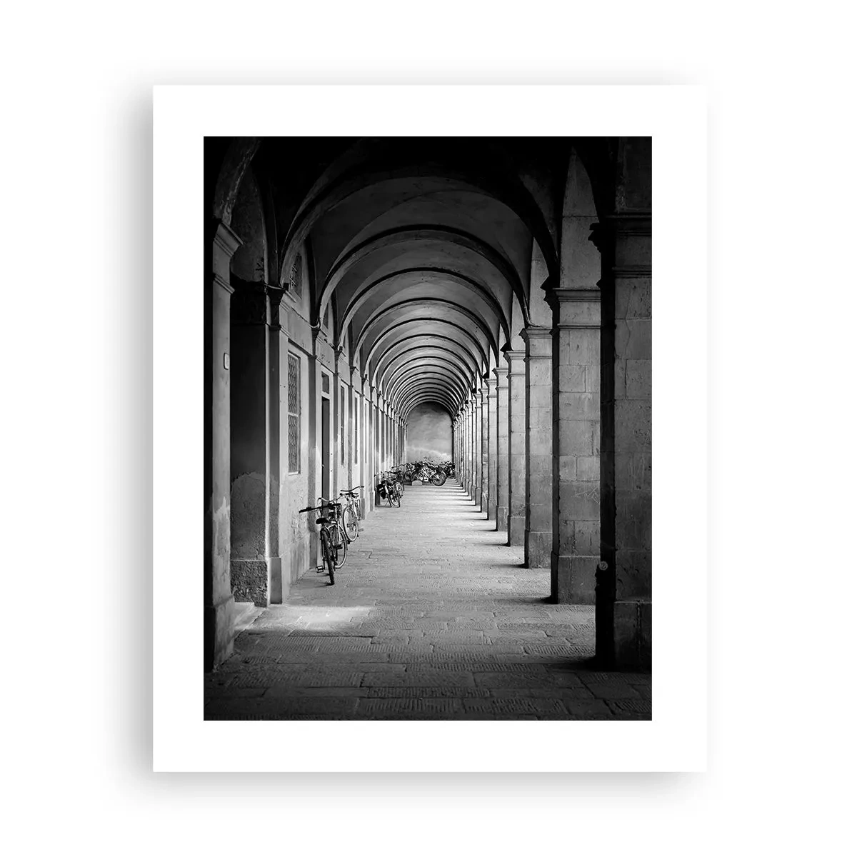 Poster - Onder de arcades - 40x50 cm