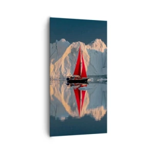 Schilderen op canvas - Aan de rand van de wereld - 65x120 cm