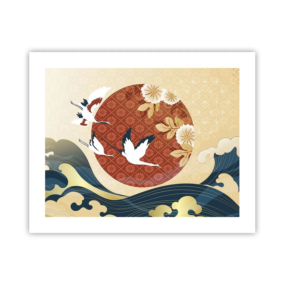 Poster - Japans sprookje - 50x40 cm