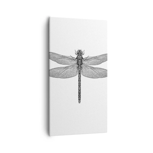 Schilderen op canvas - Precisie van de natuur - 55x100 cm