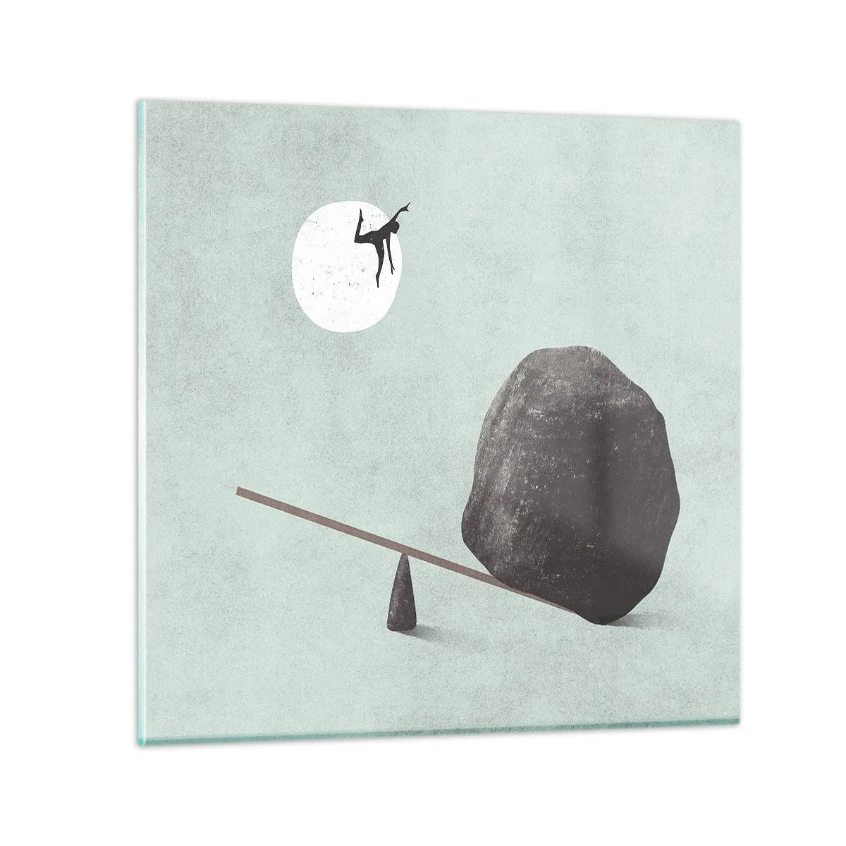 Schilderen op glas - Vervulde dromen - 50x50 cm