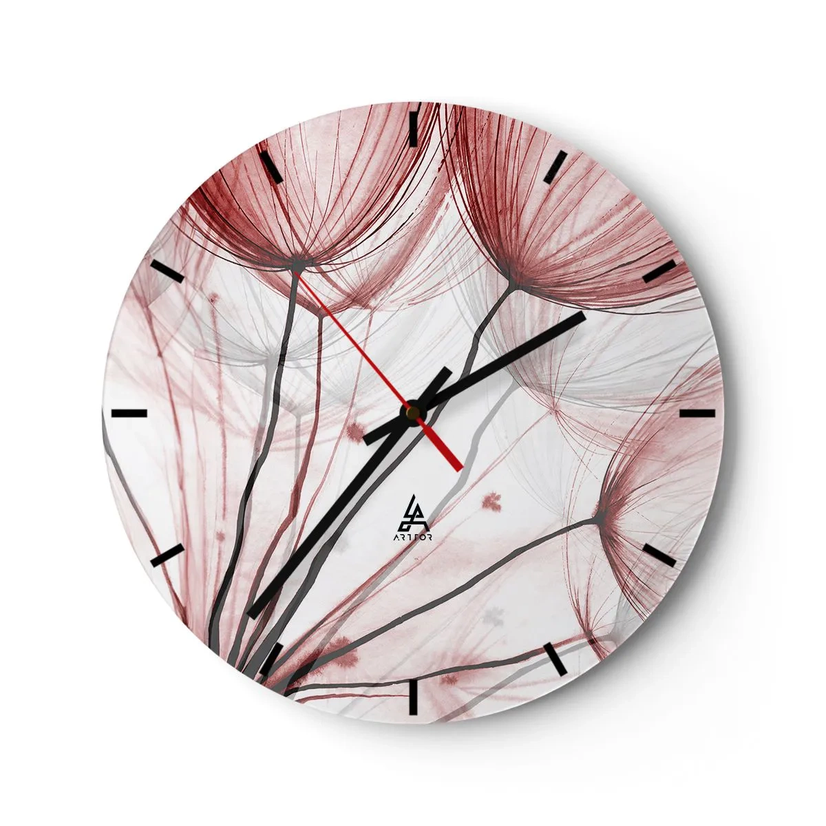 Wandklok - Klok - Vóór het vertrek - 40x40 cm