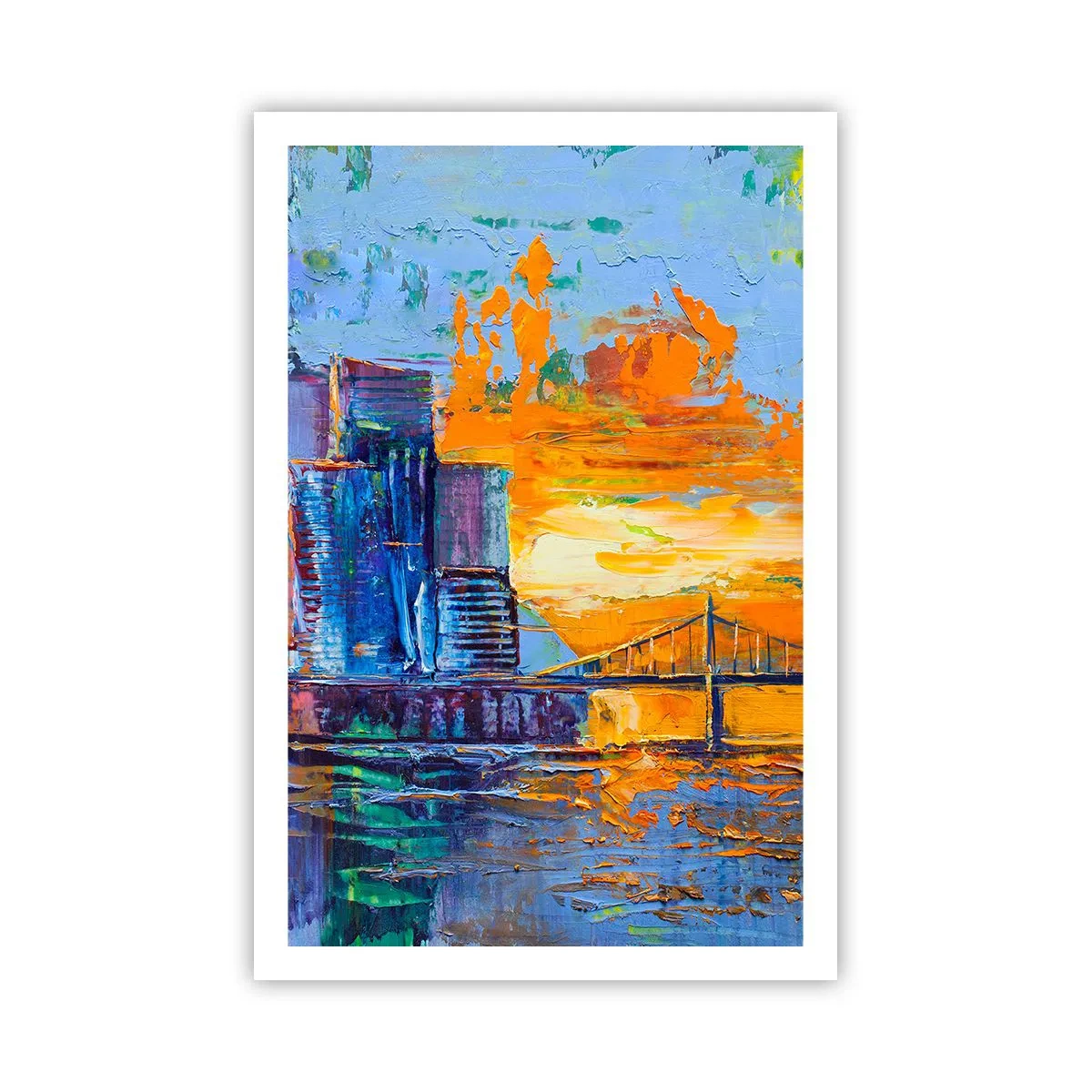 Poster - Cultuur en natuur - 61x91 cm