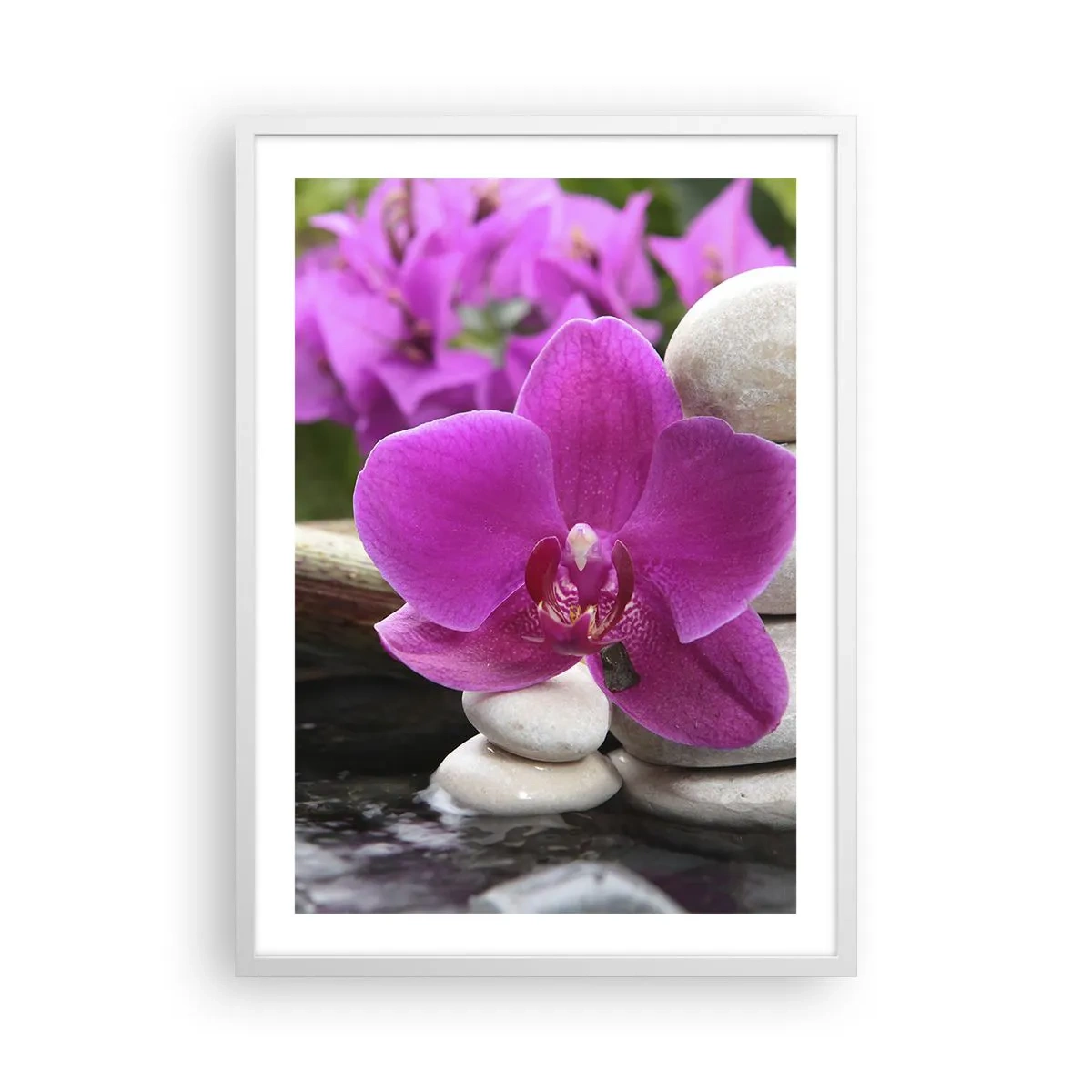 Poster in een witte lijst - Je bent al aan het rusten - 50x70 cm