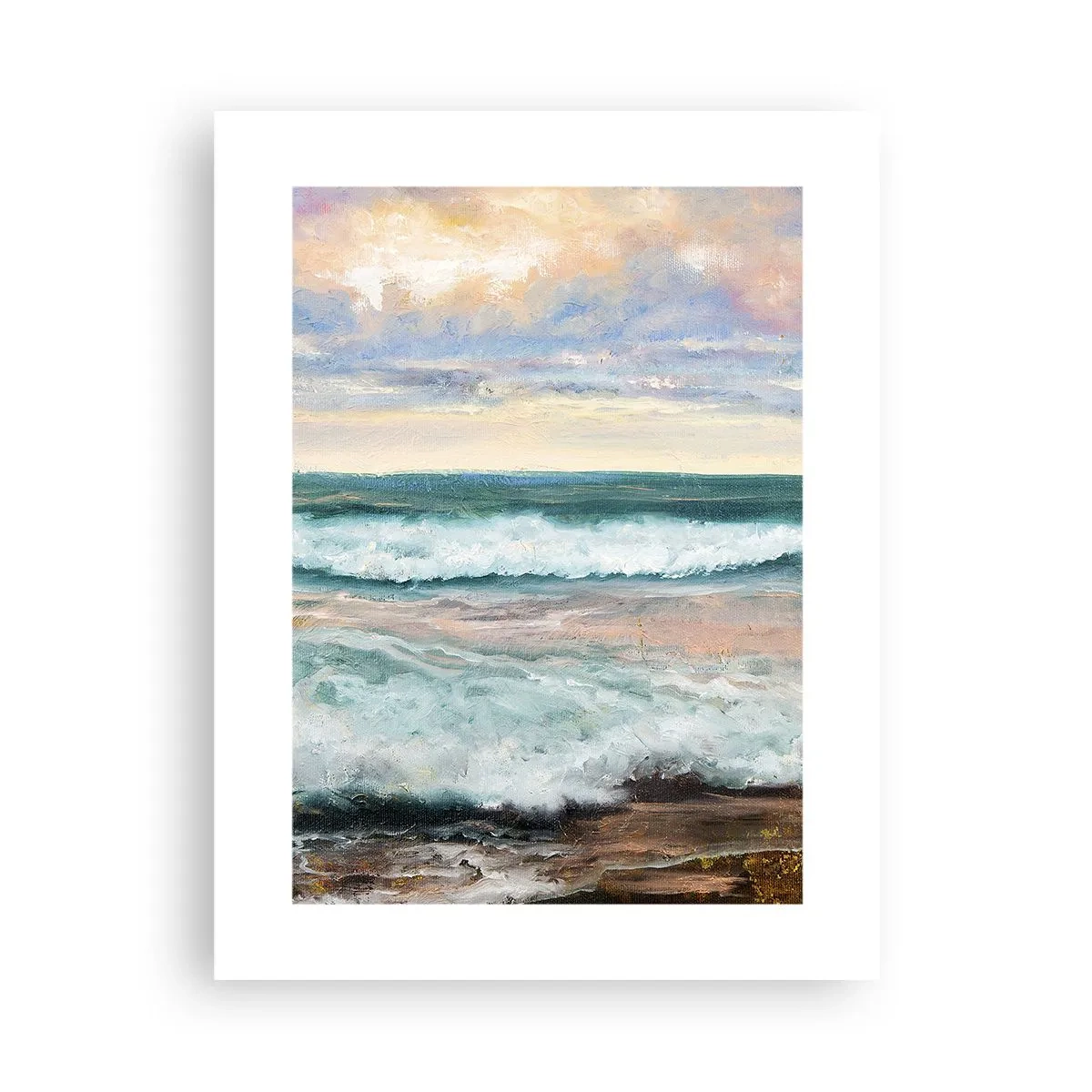 Poster - Hier maak je je ziel glad - 30x40 cm