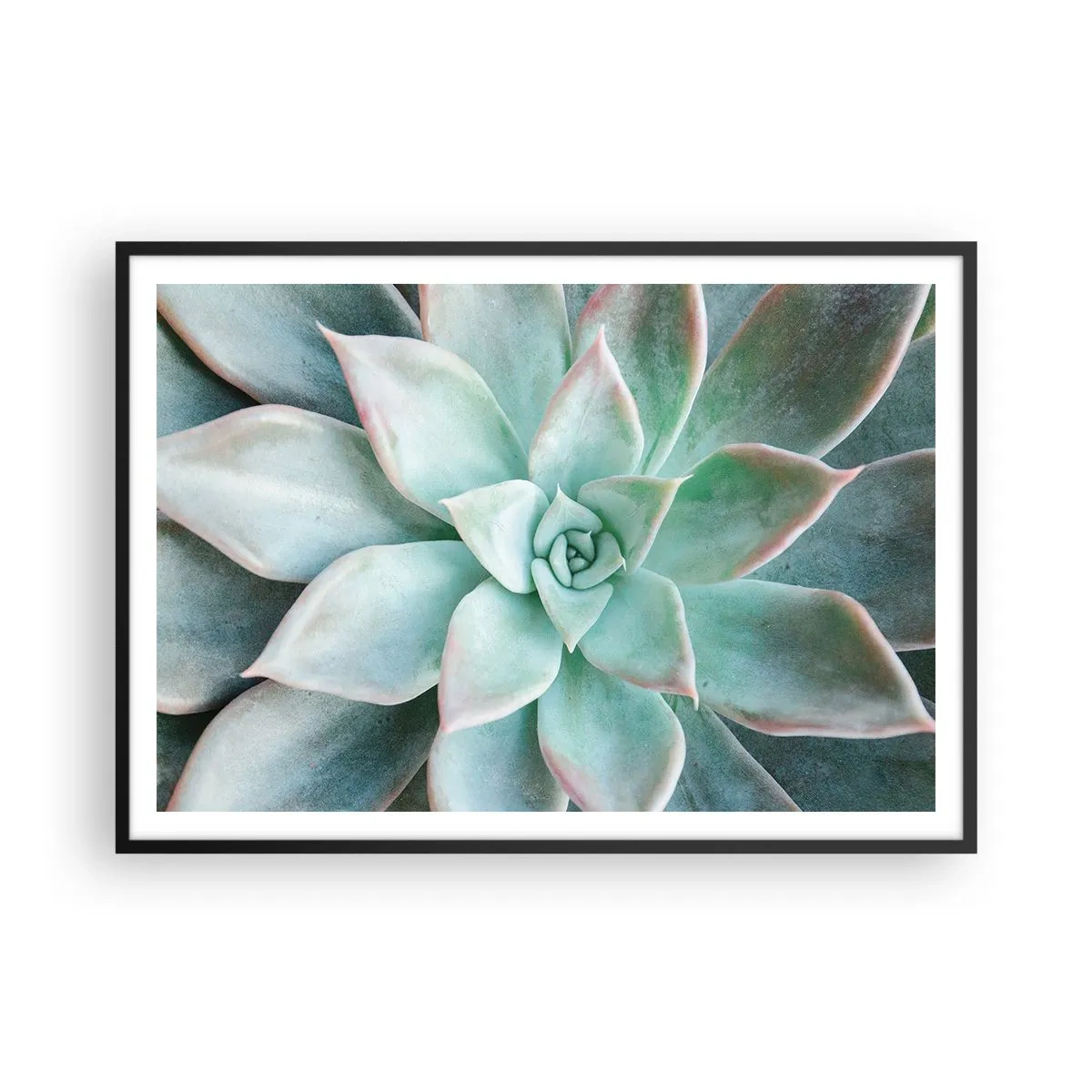 Poster in een zwarte lijst - Het hart van de woestijn - 100x70 cm